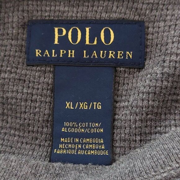 Polo Ralph Lauren Men's XL Cotton Long Sleeve Crewneck Sweatshirt - Picture 3 of 4